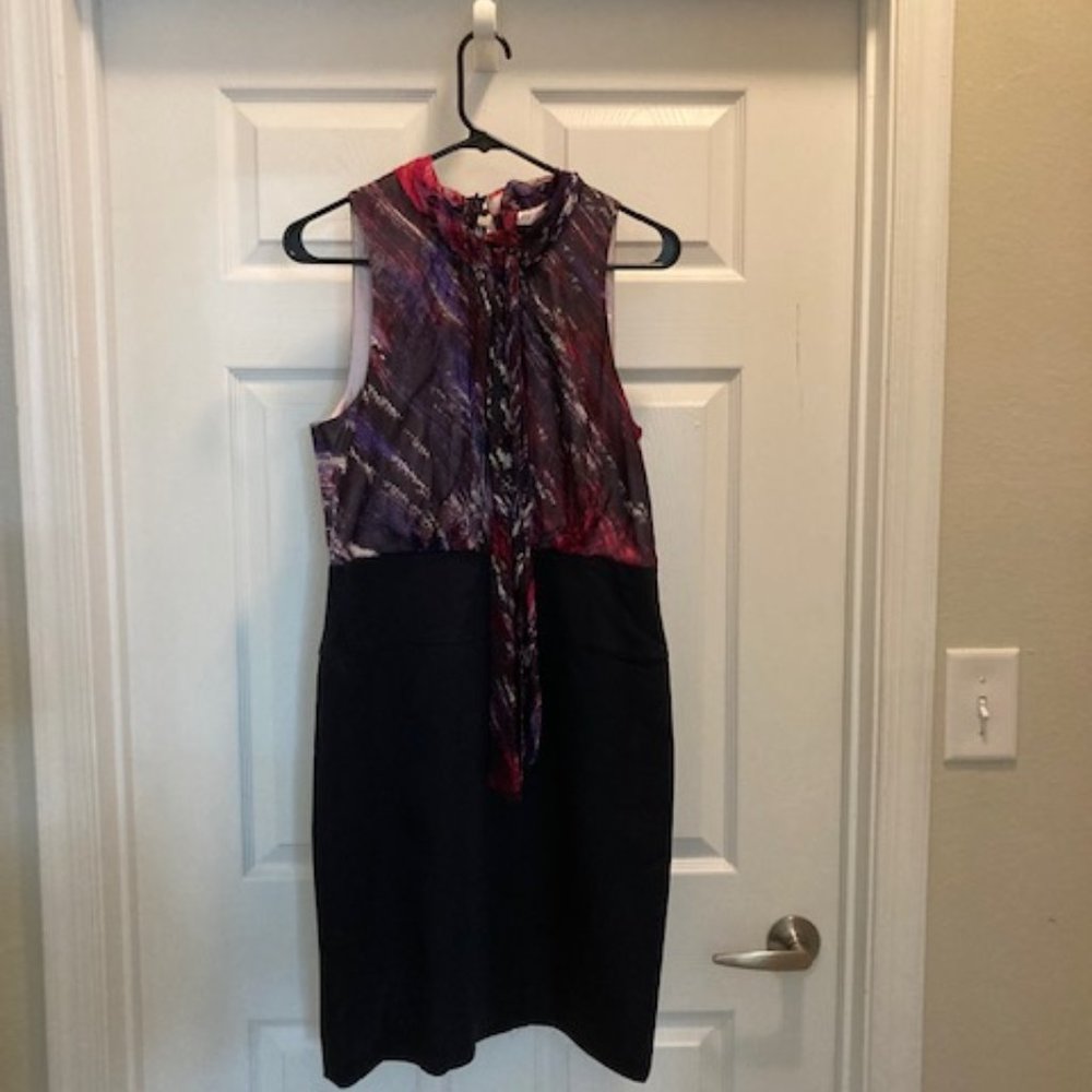 Mixed Material BCBGMaxAzaria Dress